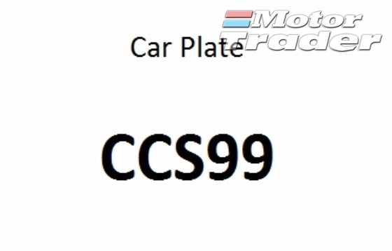 Car Plate CCS99 Exterior & Body Parts > Others