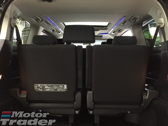 2022 TOYOTA ALPHARD 2 5 S 8 SEATER BLACK INTERIOR 