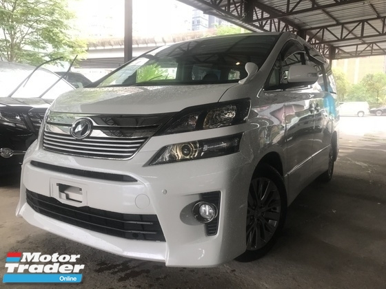 RM 170,800 | 2014 TOYOTA VELLFIRE 2.4 GOLDENEYE II half le..