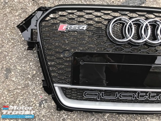 Audi A4 S4 B8.5 Grille RS4 Grill Quattro Wording Exterior