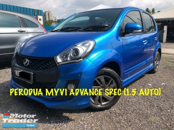 RM 39,800  2016 PERODUA MYVI ORIGINAL ADVANCE SPEC WITH L