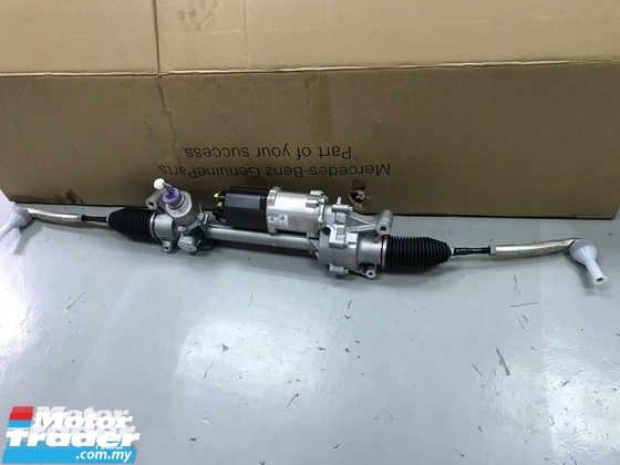 MERCEDES BENZ W205 C CLASS STEERING RACK NEW USED RECOND AUTO CAR SPARE PART MALAYSIA Half-cut