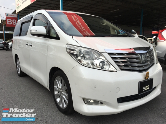 RM 106,888  2008 TOYOTA ALPHARD 350 Pilot Seat Home Theat