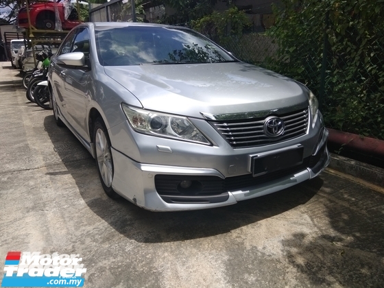 2012 TOYOTA CAMRY 2.5V 2013 YEAR REGISTERED TOYOTA FULL SERVICE RECORD