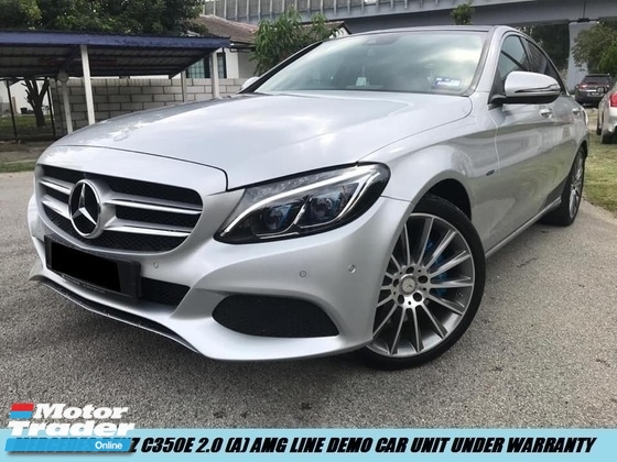 2018 Mercedes Benz C Class C350e Amg Line Full Spec Demo Under