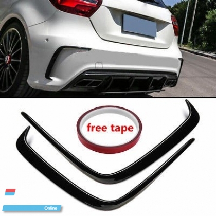 Mercedes W176 AClass Rear Bumper Canard Blade  Exterior & Body Parts > Car body kits