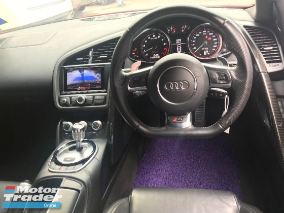 2013 Audi R8 52 V10 Fsi Quattro Paddle Shift Bo Sound System