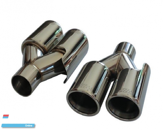 BMW M Performance Exhaust Tail Pipe Quad tips   Exterior & Body Parts > Others