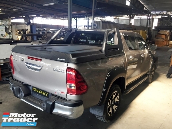 TOYOTA HILUX REVO ROCCO AEROKLAS COVER INTSTALL WITH SPORT BAR Exterior & Body Parts > Others