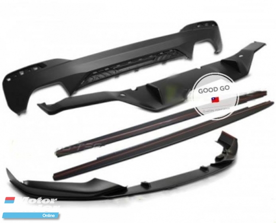 BMW G30 M Performance body kit front side skirt rear diffuser Exterior & Body Parts > Car body kits