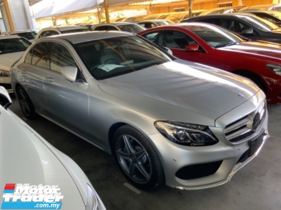 2015 MERCEDES-BENZ C-CLASS C200 AMG sport package airmatic memory seat unregistered