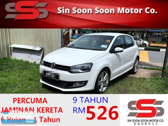 RM 38,800  2013 VOLKSWAGEN POLO 1.2 TSI Sport PREMIUM HAT