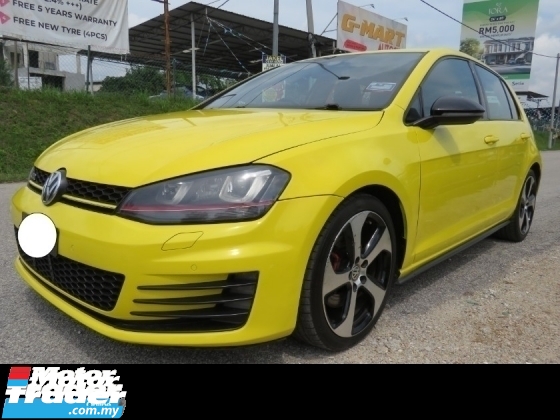 2014 VOLKSWAGEN GOLF 2.0 (A) GTI TSI Stage 2 Gred A++ 100% Free Accident High Loan One Owner Tip Top Condition