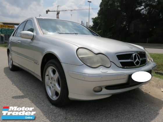2003 MERCEDES-BENZ C-CLASS C240 2.6 (A) AVANTGARDE One Owner Accident Free Tip Top Condition Must View