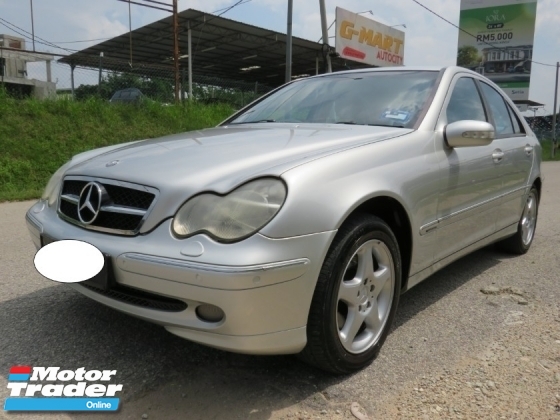 2003 MERCEDES-BENZ C-CLASS C240 2.6 (A) AVANTGARDE One Owner Accident Free Tip Top Condition Must View