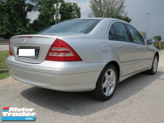 2003 MERCEDES-BENZ C-CLASS C240 2.6 (A) AVANTGARDE One Owner Accident Free Tip Top Condition Must View