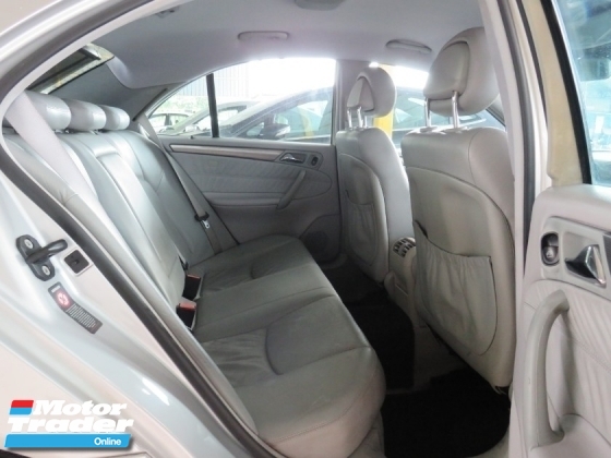 2003 MERCEDES-BENZ C-CLASS C240 2.6 (A) AVANTGARDE One Owner Accident Free Tip Top Condition Must View