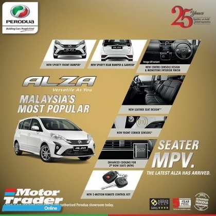 RM 54,000  2019 PERODUA ALZA PERODUA ALZA 1.5 S (A)