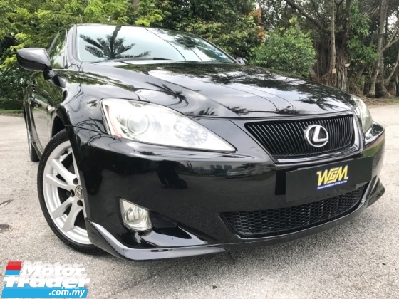 2009 LEXUS IS 2.5 (A) DOKTOR OWNER LOW MILAGE LIKE NEW