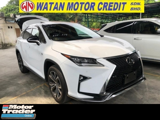 2016 LEXUS RX 200T F SPORT ACTUAL YEAR MAKE 2016 NO HIDDEN CHARGES