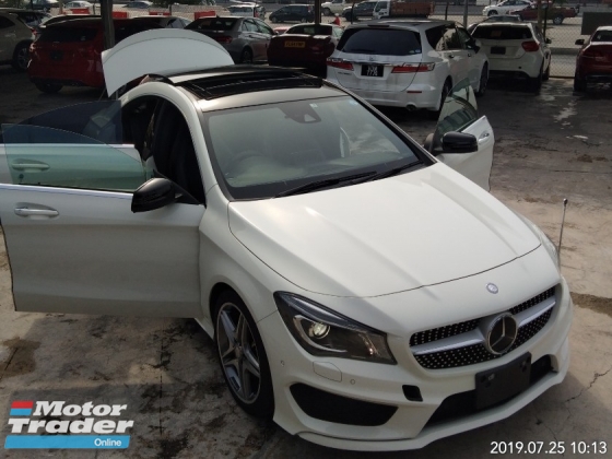2015 MERCEDES-BENZ CLA 180AMG sunroof on the road~RM173,888 4year warranty FROM ~JAPAN✔