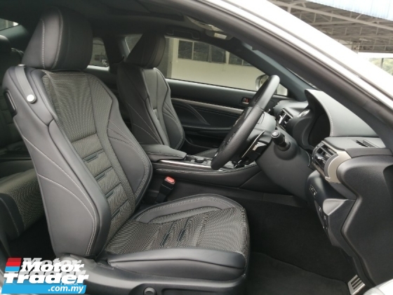 2016 LEXUS RC 200t F-Sports Package Sunroof Like New Car Unreg