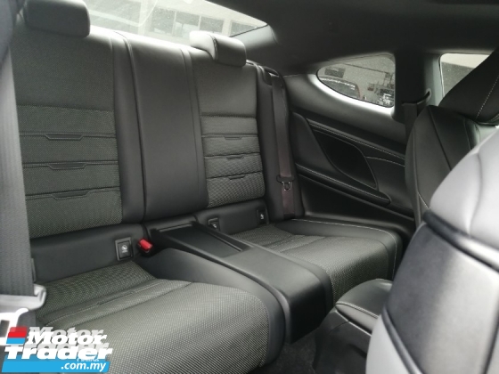 2016 LEXUS RC 200t F-Sports Package Sunroof Like New Car Unreg