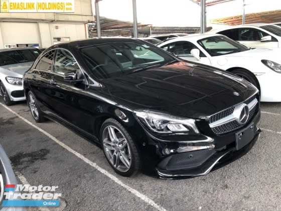 2017 MERCEDES-BENZ CLA CLA200 CLA180 AMG Turbocharged NEW FACELIFT Distronic PLUS Pre-Crash Memory Bucket Seat Multi Function Paddle Shift Steering Intelligent LED Light Smart Entry Push Start Button Ambient Package Sport Eco Mode Reverse Camera Bluetooth Connectivity Unreg
