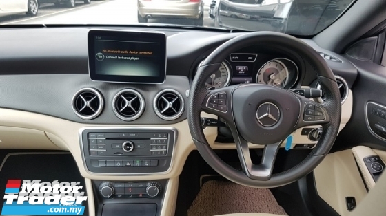 2015 MERCEDES-BENZ CLA CLA200 1.6cc (A) REG MAY 2015, ONE CAREFUL OWNER, FULL SERVICE RECORD, LOW MILEAGE DONE 73K KM, FREE 1 YEAR GMR CAR WARRANTY, CONVERT TO A45 BODY KIT & 19\