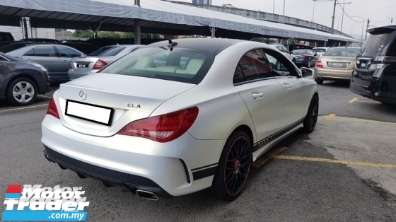 2015 MERCEDES-BENZ CLA CLA200 1.6cc (A) REG MAY 2015, ONE CAREFUL OWNER, FULL SERVICE RECORD, LOW MILEAGE DONE 73K KM, FREE 1 YEAR GMR CAR WARRANTY, CONVERT TO A45 BODY KIT & 19\