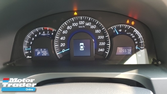 2013 TOYOTA CAMRY 2.0G SPEC (A) REG 2013, ONE OWNER, FULL SERVICE RECORD BY UMW TOYOTA, LOW MILEAGE DONE 105K KM, KEY LESS, PUSH START, 16\