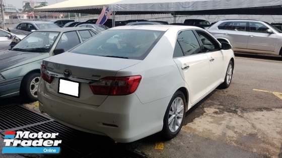 2013 TOYOTA CAMRY 2.0G SPEC (A) REG 2013, ONE OWNER, FULL SERVICE RECORD BY UMW TOYOTA, LOW MILEAGE DONE 105K KM, KEY LESS, PUSH START, 16\