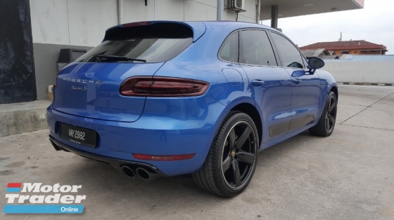 2016 PORSCHE MACAN S 3.0 V6 Turbo (CBU) AWD 49k Km Genuine Mileage Full Service By Porsche Malaysia Warranty Until 2021 Confirm Accident Free Excellent Condition Worth Buy