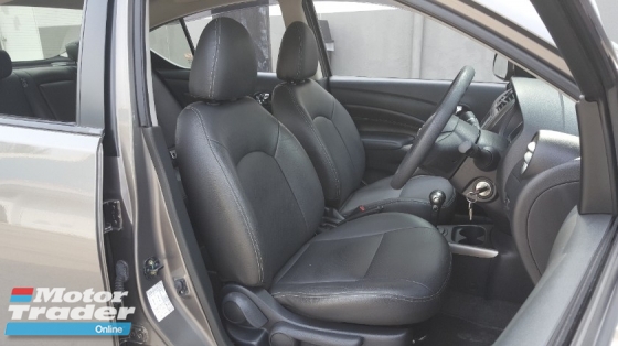 2014 NISSAN ALMERA 1.5 V (A) Full Service By Nissan Original Mileage Touch Screen Player Reverse Camera Leather Seat