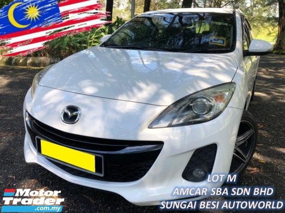 2013 MAZDA 3 SPORT 2.0 SDN (A) FACELIFT LEATHER PADDLESHIFT