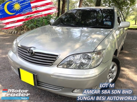 2004 TOYOTA CAMRY 2.0E (A) LEATHER LOW MILEAGE 1 OWNER