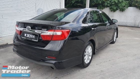 2014 TOYOTA CAMRY 2.0 G Facelift Push Start Black Interior Car Keep Excellent Condition Accident Free No Repair Need Worth Buy