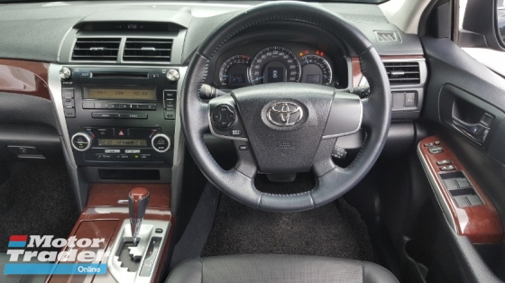 2014 TOYOTA CAMRY 2.0 G Facelift Push Start Black Interior Car Keep Excellent Condition Accident Free No Repair Need Worth Buy