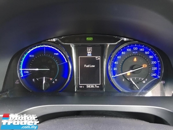 2016 TOYOTA CAMRY HYBRID 2.5 LEATHER PACKAGE (2 YEAR WARRANTY)(LOW MILEAGE)(ONE OWNER)(UNDER WARRANTY)