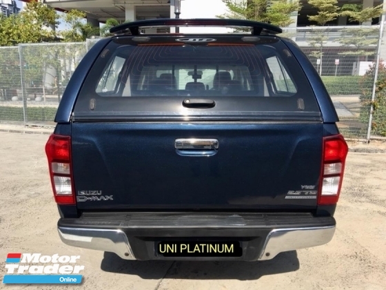 2016 ISUZU D-MAX 2.5L 4X2 MT DOUBLE CAB 2 YEAR WARRANTY (LOW MILEAGE)(ONE OWNER)(TURBO ENGINE)