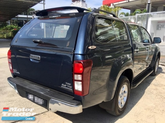 2016 ISUZU D-MAX 2.5L 4X2 MT DOUBLE CAB 2 YEAR WARRANTY (LOW MILEAGE)(ONE OWNER)(TURBO ENGINE)