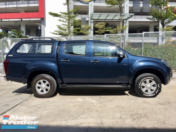 2016 ISUZU D-MAX 2.5L 4X2 MT DOUBLE CAB 2 YEAR WARRANTY (LOW MILEAGE)(ONE OWNER)(TURBO ENGINE)