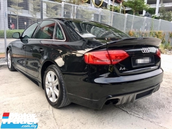 2009 AUDI A4 TFSI 1.8 (A) FULL CARACTERE BODYKIT(TRUE YEAR MAKE)(LOW MILEAGE)(ONE OWNER)(2 YEAR WARRANTY)2009-2012