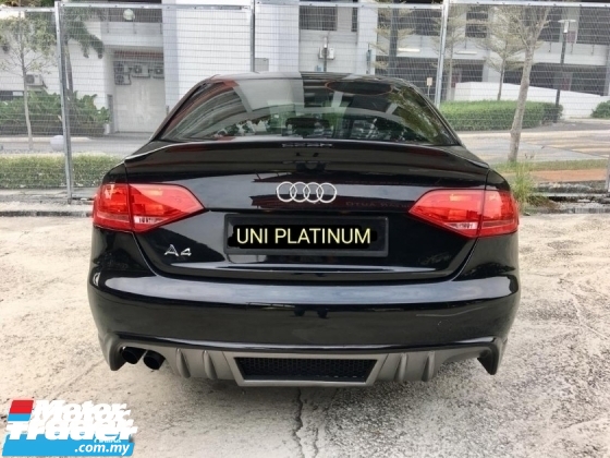 2009 AUDI A4 TFSI 1.8 (A) FULL CARACTERE BODYKIT(TRUE YEAR MAKE)(LOW MILEAGE)(ONE OWNER)(2 YEAR WARRANTY)2009-2012