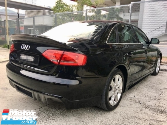 2009 AUDI A4 TFSI 1.8 (A) FULL CARACTERE BODYKIT(TRUE YEAR MAKE)(LOW MILEAGE)(ONE OWNER)(2 YEAR WARRANTY)2009-2012