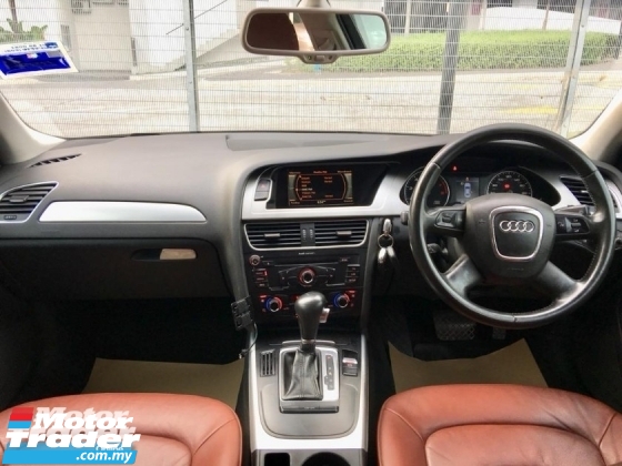 2009 AUDI A4 TFSI 1.8 (A) FULL CARACTERE BODYKIT(TRUE YEAR MAKE)(LOW MILEAGE)(ONE OWNER)(2 YEAR WARRANTY)2009-2012