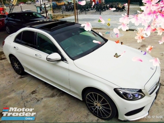 2015 MERCEDES-BENZ C-CLASS C250 AMG 2.0TURBO RECON on thr road price RM239,888.88 fee 1year warranty