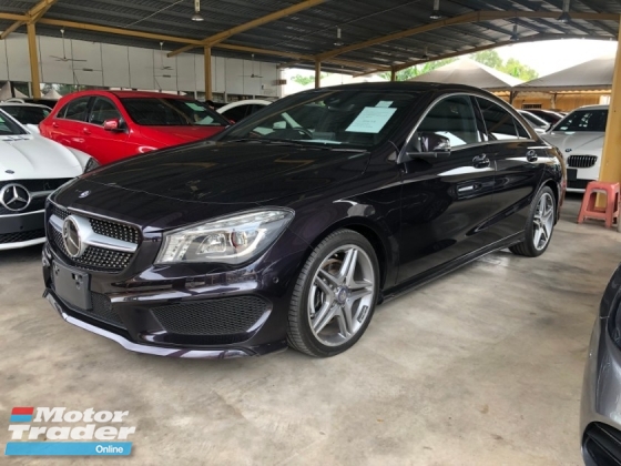 2016 MERCEDES-BENZ CLA CLA250 AMG Sport Fully Loaded 2.0 Turbocharge 211hp Panoramic Roof Smart Entry Push Start Button Harman Kardon Surround System 2 Memory Bucket Seat Intelligent Xenon Multi Function Paddle Shift Reverse Camera Bluetooth Connectivity Unreg