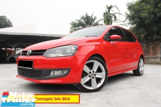 2012 VOLKSWAGEN POLO 1.2 TSI (A) SPORTS EDITION 1 OWNER FULL LOAN UP TO 8 YRS