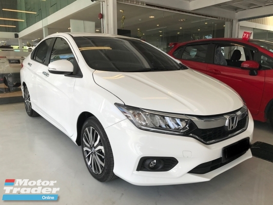 2019 HONDA CITY 1.5 i-VTEC 120hp 7-speed Continuous Variable Transmission Vehicle Stability Assist ABS Braking Eco Button Bluetooth Connectivity Smart Entry Push Start Button Paddle Shift Full LED Lights Rear Aircond